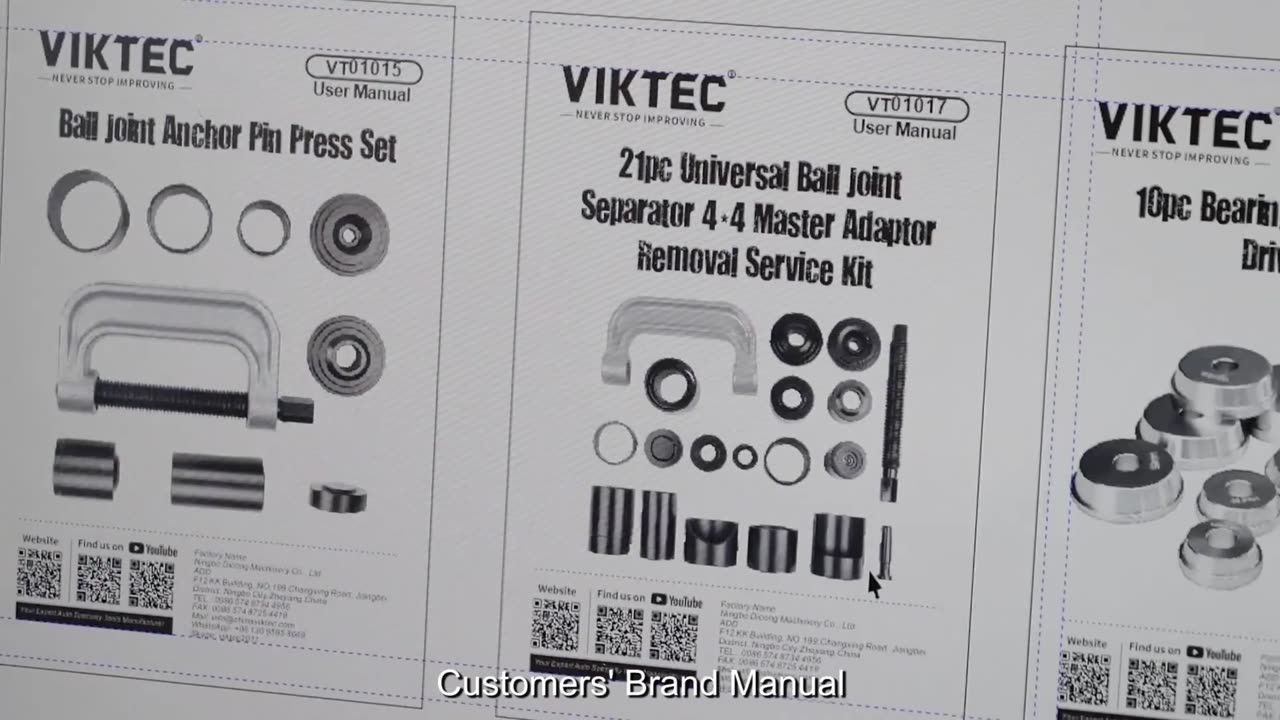 VIKTEC Thread Repair Kit15pc box set M12 X 1.5#Threadrepair #Specialtytool