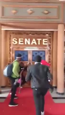 Eight people have been confirmed dead in Kenya as huge crowds of anti-government protesters gather.