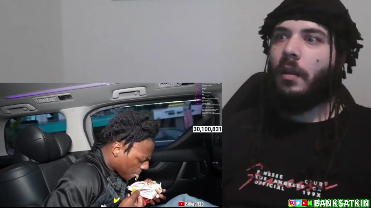 IShowSpeed Fan Gave Him a SeaFood Wrap Without Knowing He's Allergic (REACTION)