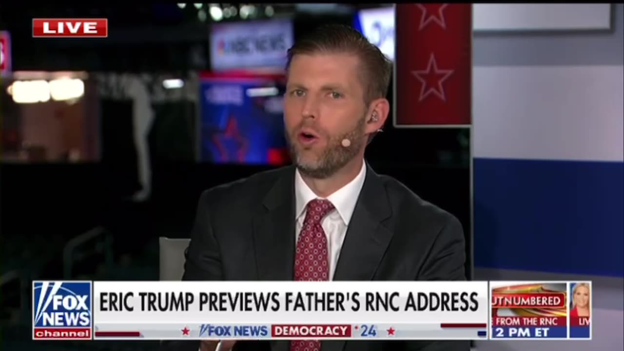 Eric Trump: He almost died