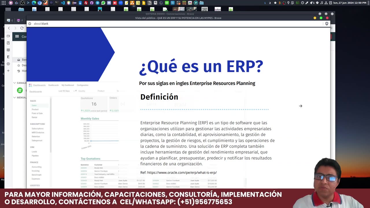 ¿Que es Odoo ERP?