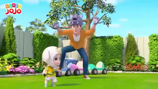 cartoon .Wheels on the Bus | The Little Sheep and the Big Wolf Song |Nursery kids Songs