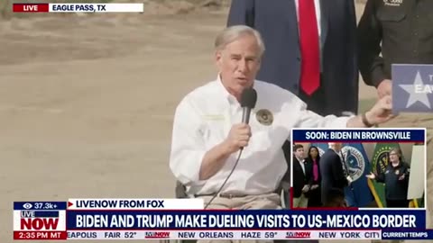 Texas Governor Abbott Praises Trump's Border Security Plan