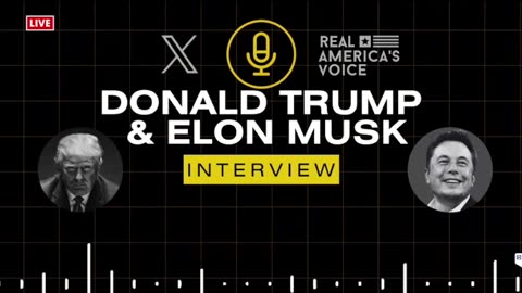 Donald Trump Elon Musk Interview Aug 12th 2024