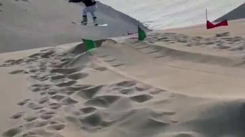 Desert surfing. Come on