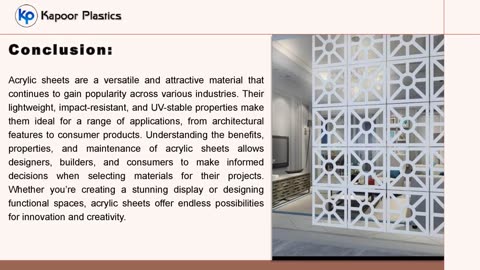 The Role of Acrylic Sheets in Modern Architecture