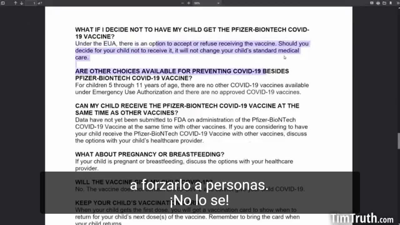 TROMETAMINA - ¡Cambian "sin más" formula vaku..na NIÑOS 5 a 11 años!