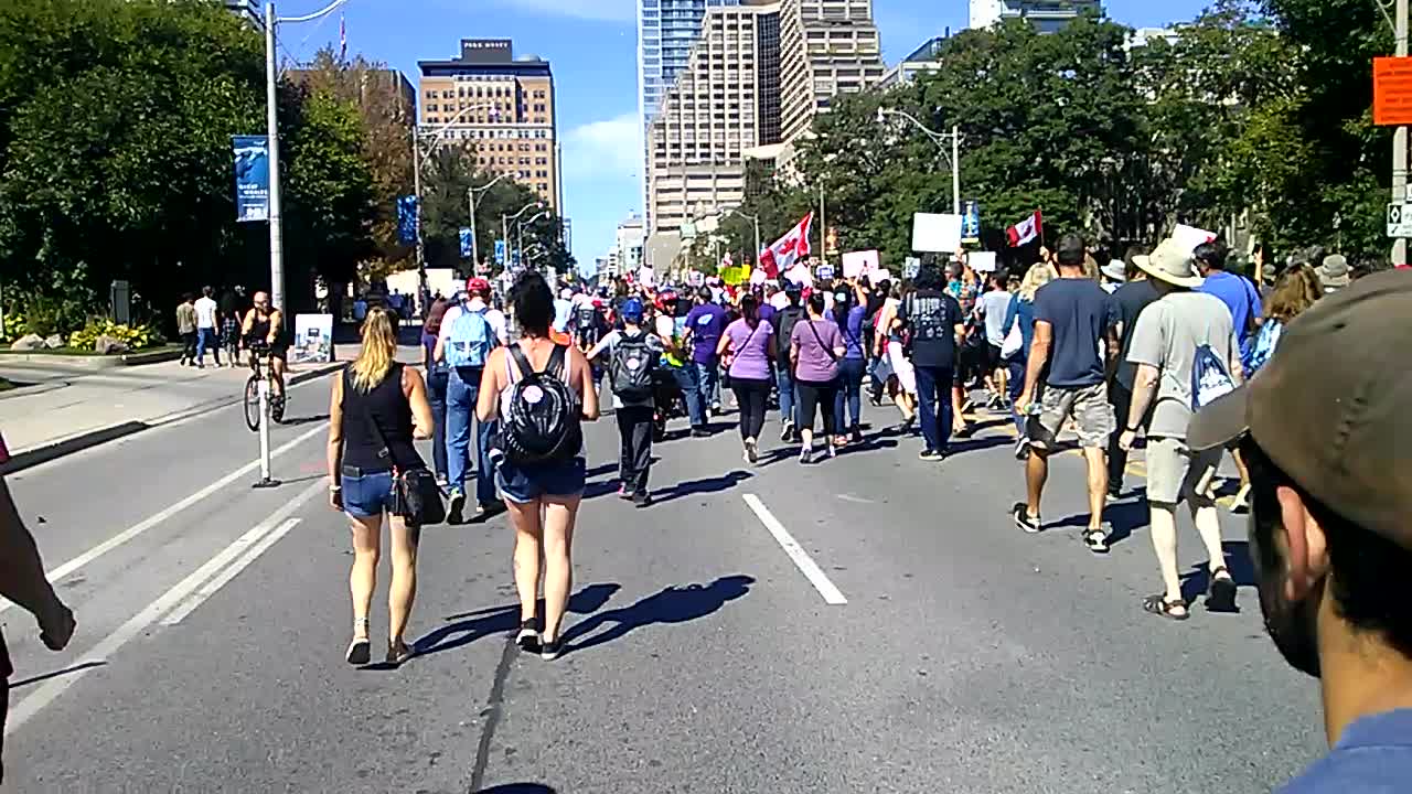 Toronto Freedom March Sept 18th part 2