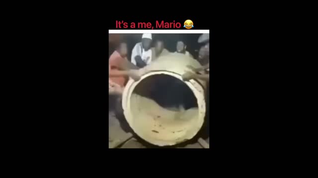 SUPER MARIO….”it’s a me Mario” 😂 94K views on TIK TOK then they DELETED it 😳🤦🏻♂️