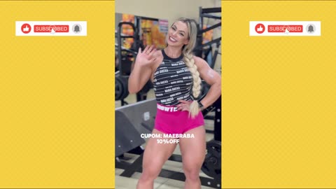 Big bank tiktok challenge 🔥🔥❤️‍🔥ClipchampGirls #twerkmusic #gym #fit #workout