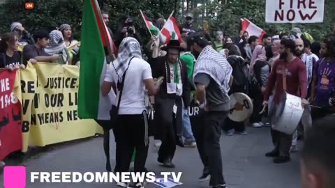 Mother and her children are threatened by Hamas supporters