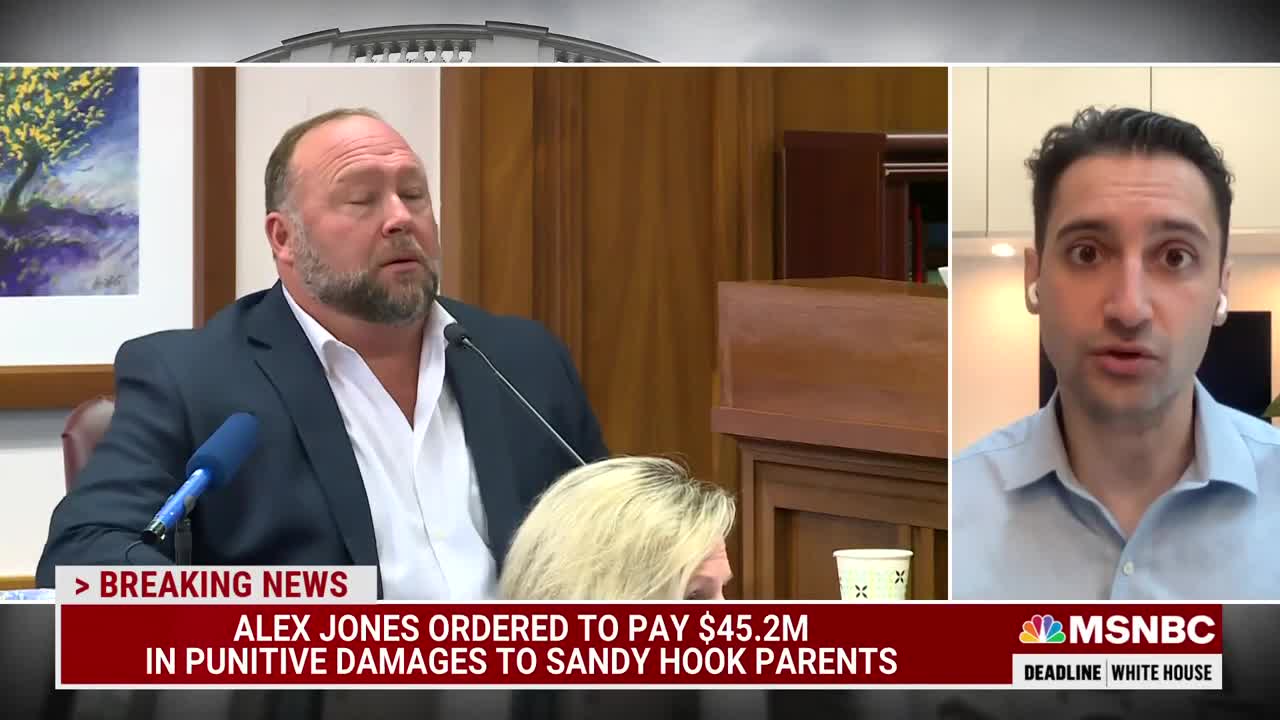 BREAKING: Jury Orders Alex Jones To Pay $45M In Damages To Sandy Hook Parents