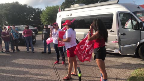 Latinos For Trump Train @Kingsville