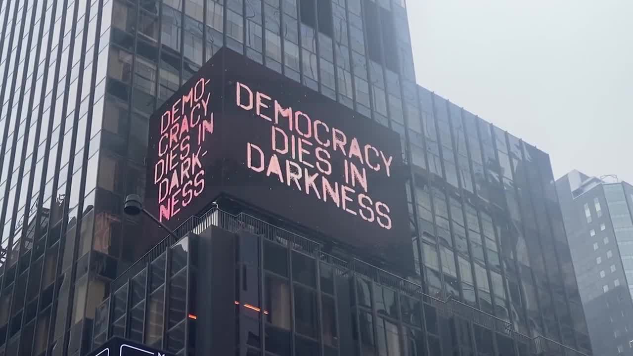 Taylor Lorenz EXPOSED On Times Square Billboard After She Doxxed Libs Of TikTok