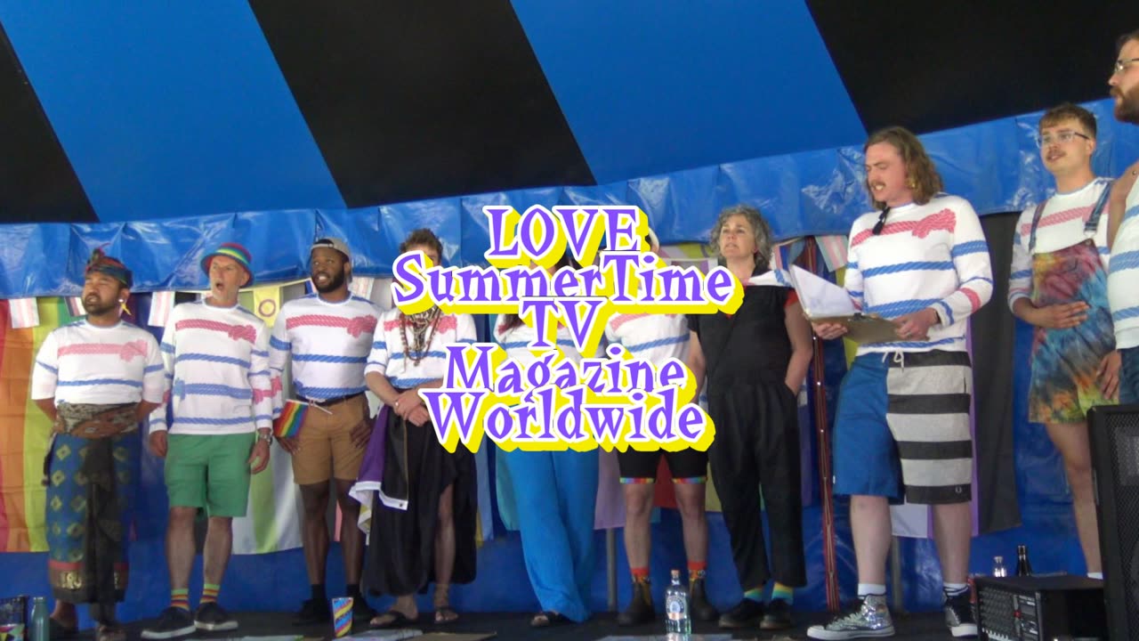 Plymouth Devon Gay LGBTQIA+ Pride Music small Stage Central Park 22nd part 6 June 2024