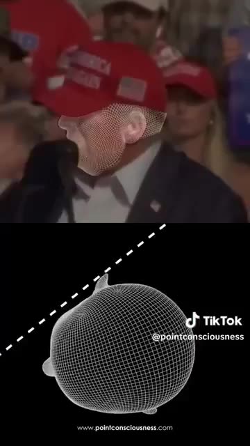 God's Hand Turned Trumps Head... 9 Second Video Proves it...