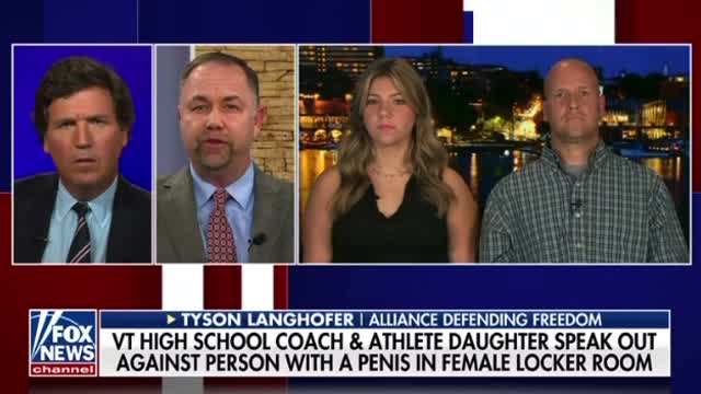 Tucker Carlson - Penis allowed in Girls Locker room!!