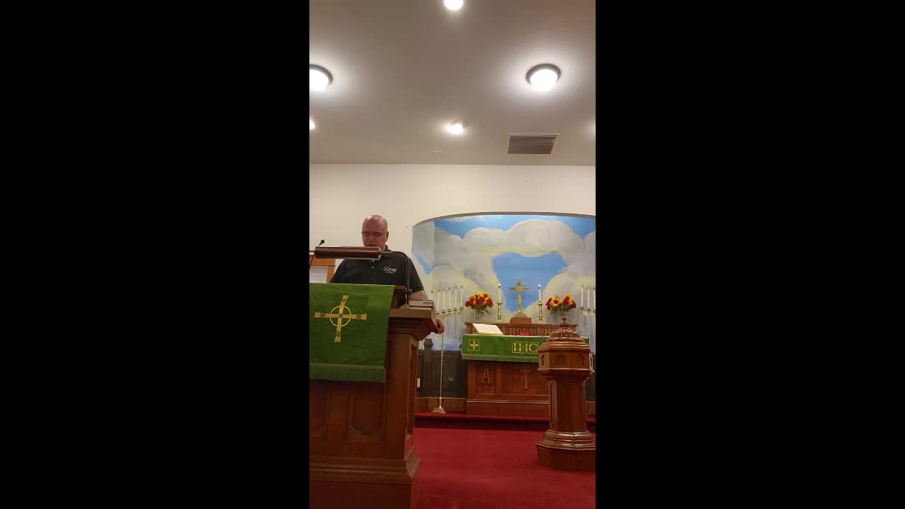 Worship At East Union Lutheran Church 10/22/2022