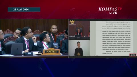 Sidang Putusan MK Sengketa Pilpres 2024