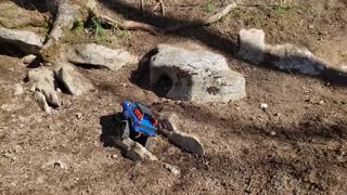 TRX-4 Traxx First Drive on Future Location of Crawler Course