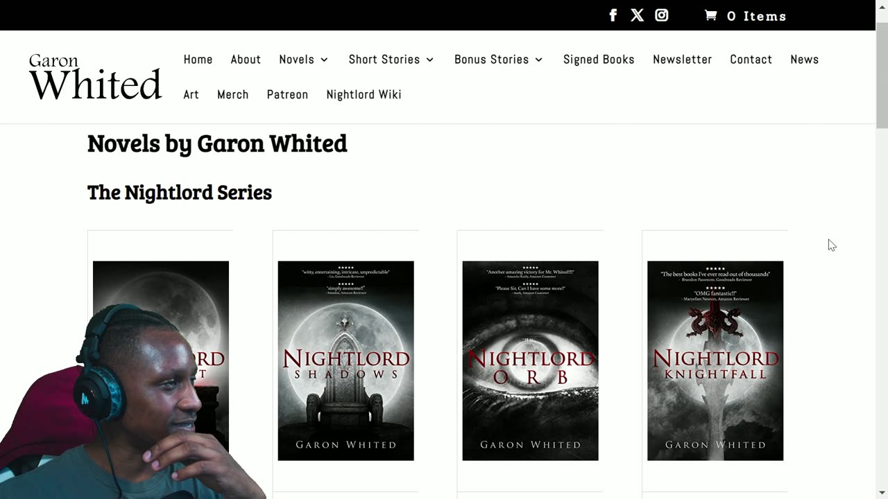 Books I Love: Night Lord by Garon Whited