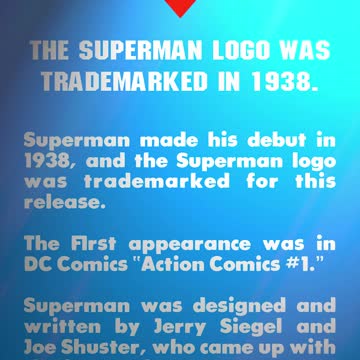 Superman Facts You Didn't Know Part 1