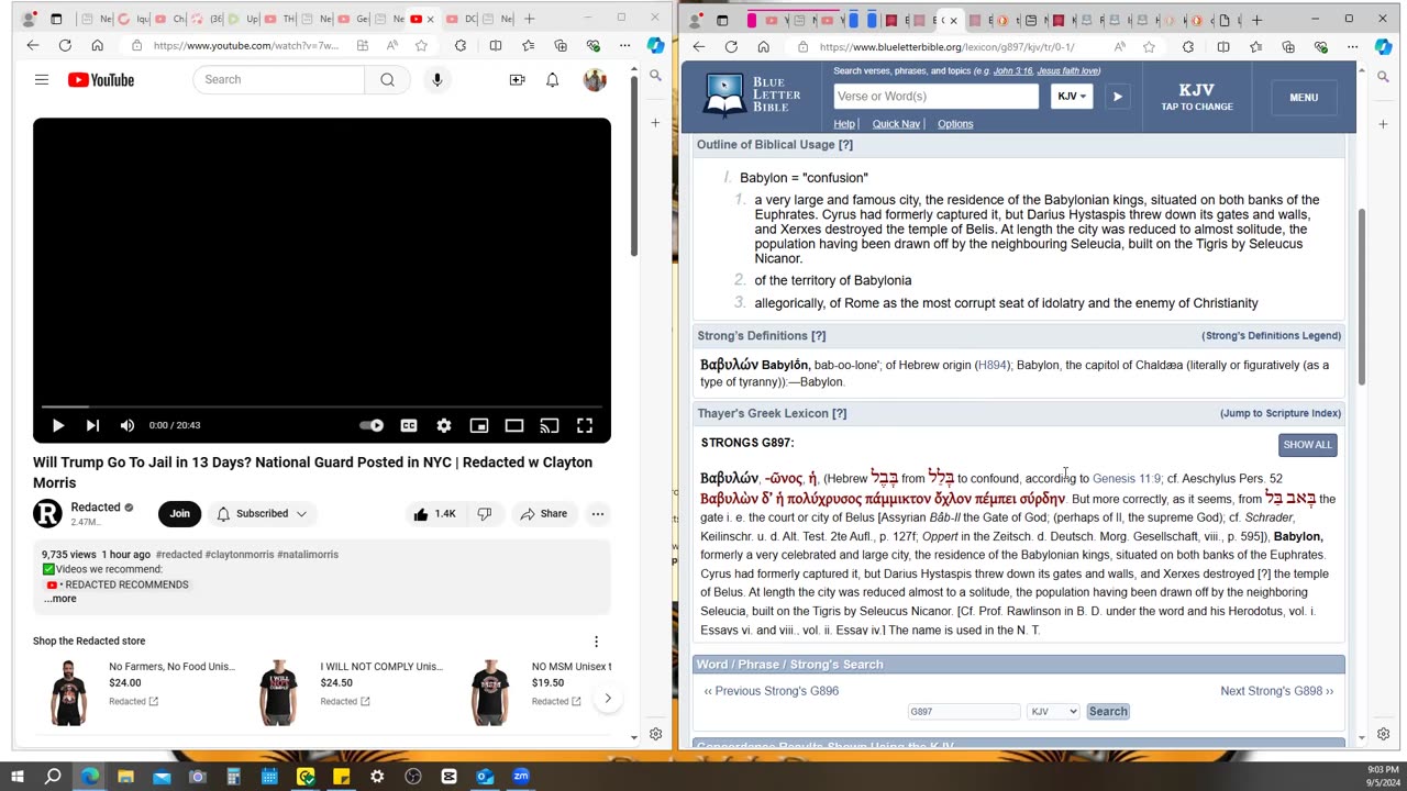 Even the Pres is a criminal