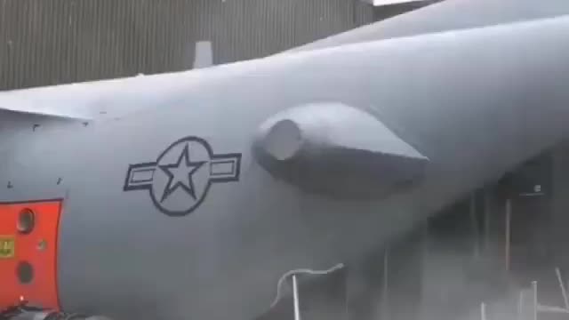 Modular Airborne Firefighting System on a C-130 Hercules