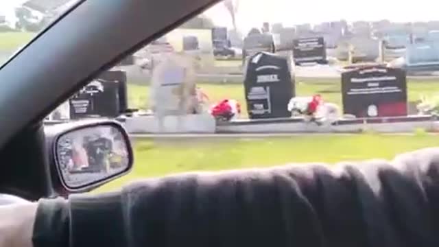 Nearly 100 New Graves In This Graveyard - Think The Depop Shot Is Working?