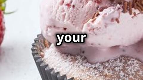 3-ingredient ice cream muffins