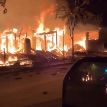 This is Minnesota on May 30, 2020. Tim Walz did nothing to stop it