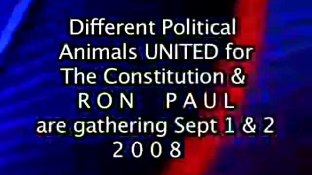 Aug 19, 2008 Politics: Campaign for Liberty - 2008