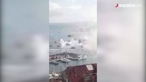 Čudesni kadrovi: Ovako je Split dočekao svoje heroje