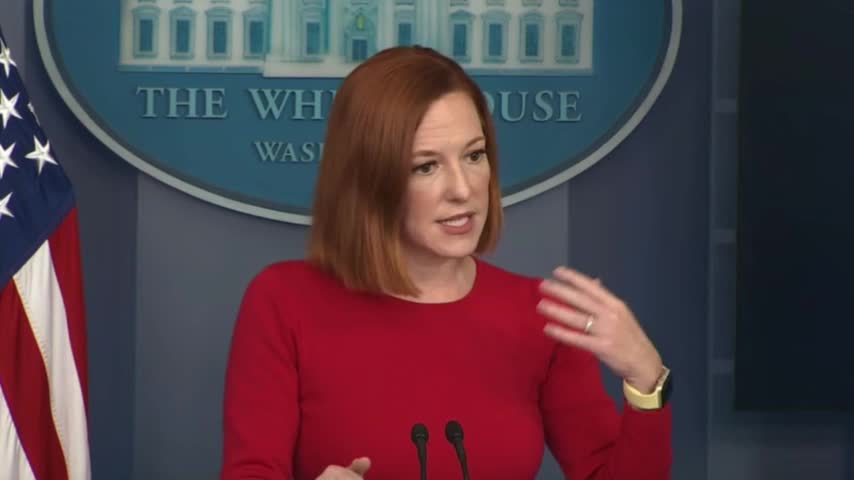 Psaki Pressed On How States Are Spending Money On The American Rescue Plan