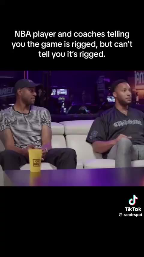 Like elections, NBA games are rigged too