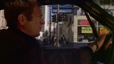 Bullitt - Mustang and Charger chase scene