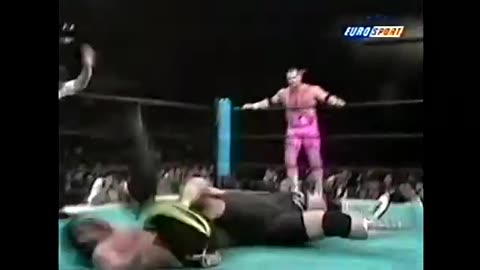 (1996) Road Warrior Hawk and Power Warrior vs Scott Norton and Jim Neidhart - AJPW