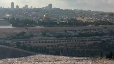 Sirens Sounds As Rockets Fly Over Jerusalem