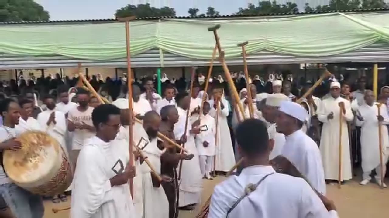 Church celebration in Eritrea keren city