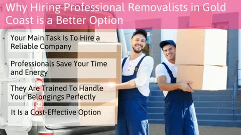 Renting a Moving Truck Vs. Hiring Professional Movers in Gold Coast