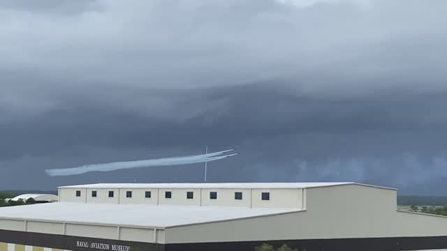 Blue Angels Diamond Aileron Roll