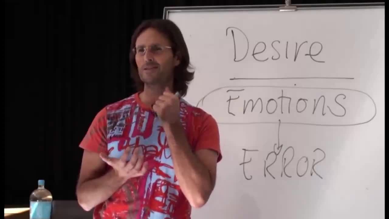 Desire and Error Emotions