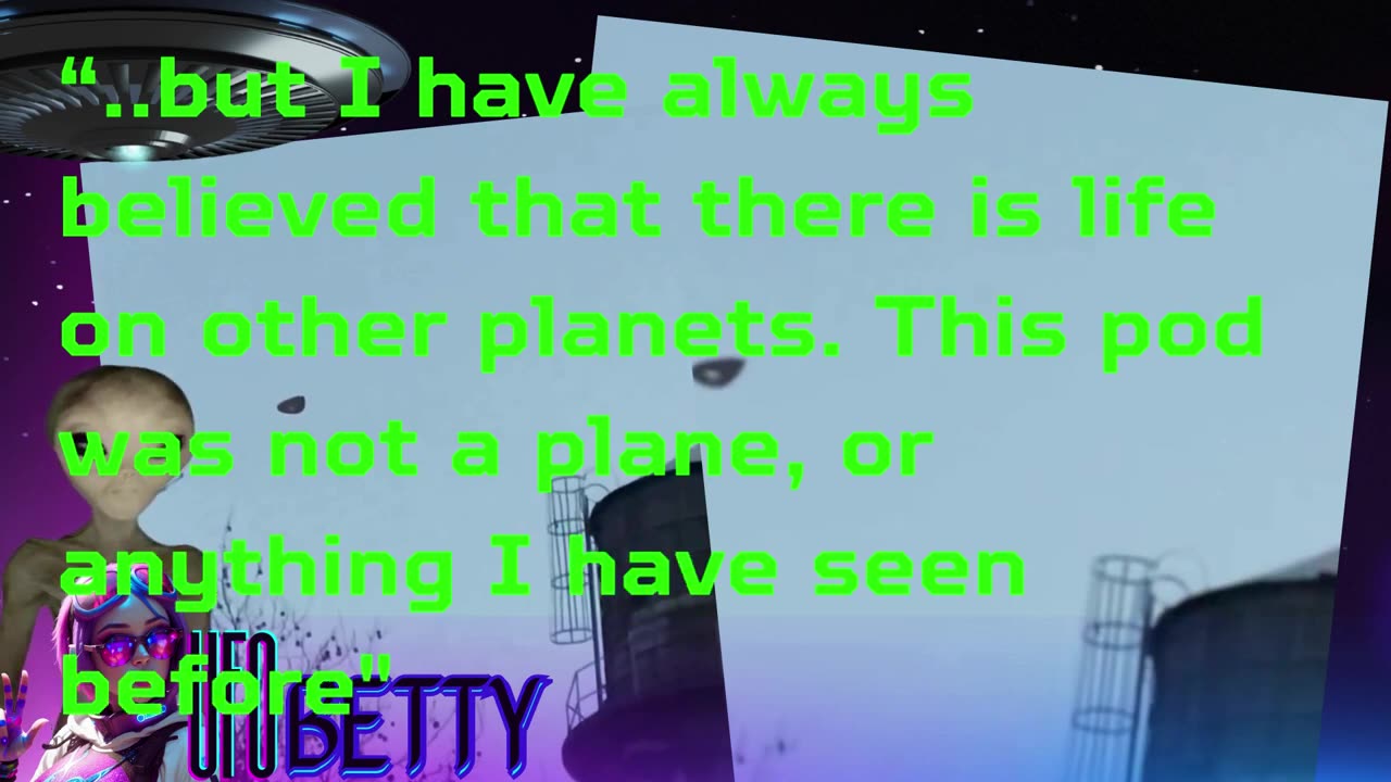 J Balvin (witness) ‘no way to explain what the hell this is…believe there is life on other planets’