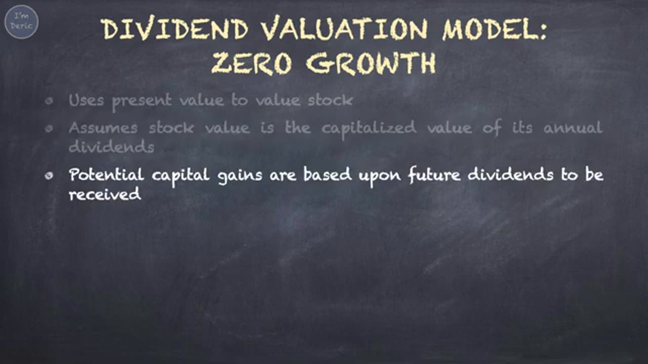 Stock Valuation