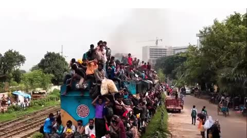 Japanese Train Vs Bangladesh Train