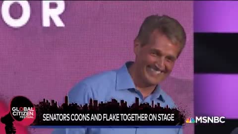 Flake at Global Citizen Festival: "Feel free to join me in an elevator any time"