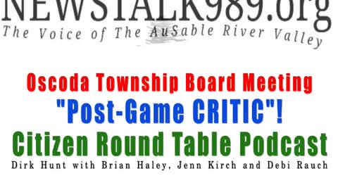 LOCAL OSCODA CITIZEN ROUND TABLE OF CRAZY TOWNSHIP BOARD MEETING