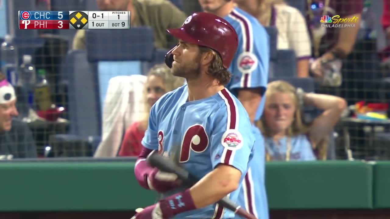 Phillies’ Bryce Harper's insane walk-off HR against the Cubs-