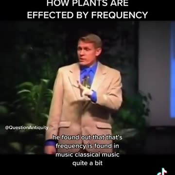 How plants are affected by frequencies￼‼️