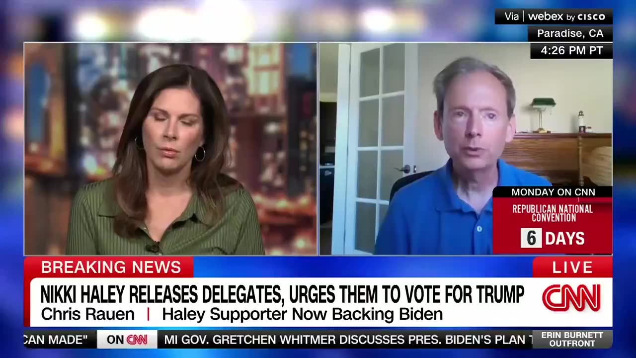 Nikki Haley supporter to CNN: “If the election were held tomorrow, I’ll vote for Biden.”